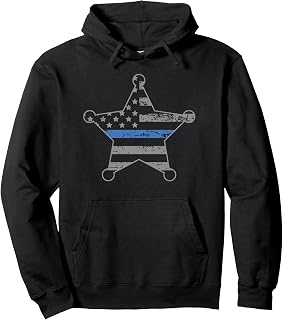 Thin Blue Line Sheriff's Office Deputy Pullover Hoodie