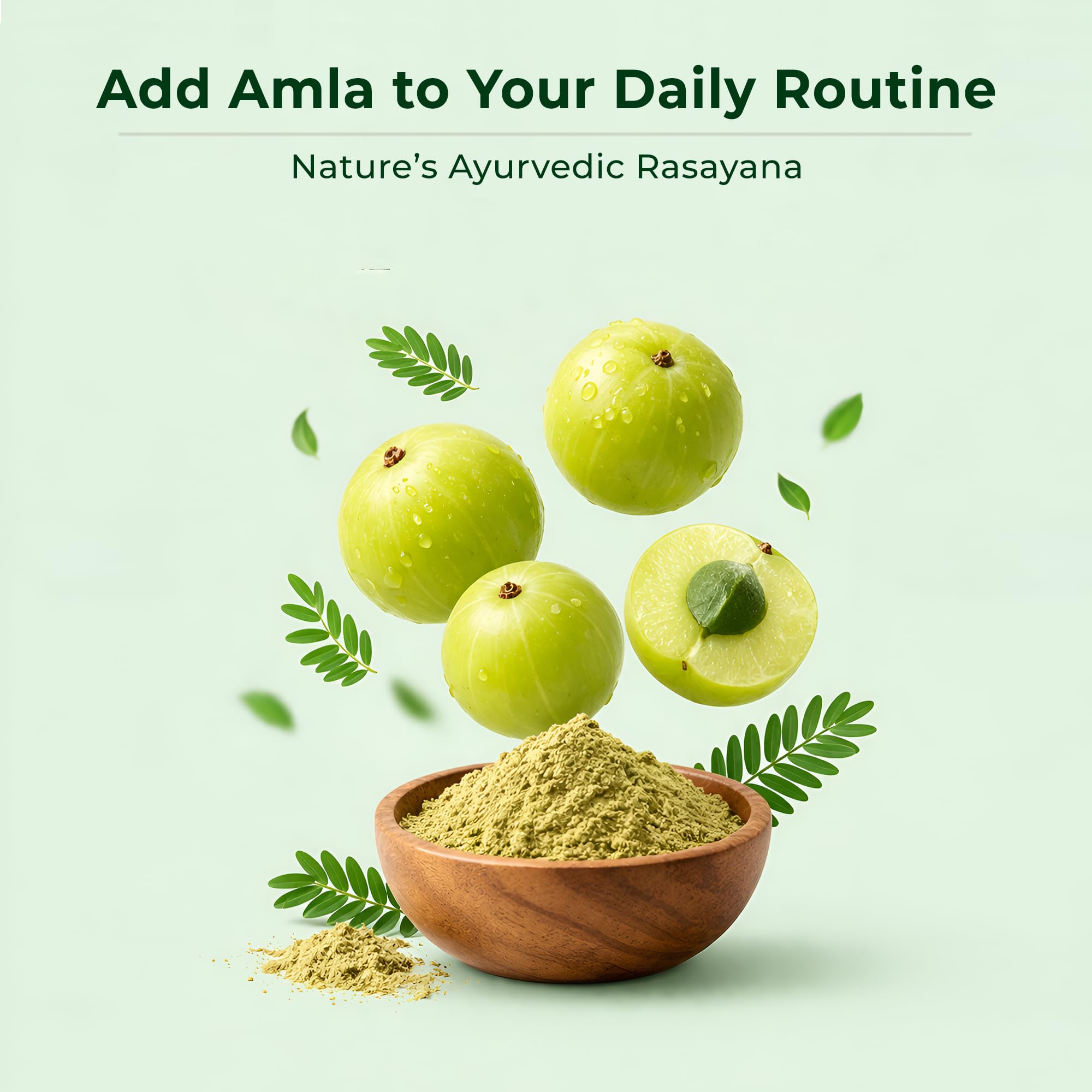100% Pure Indian Amla Powder | Natural Vitamin C Source | Chemical-Free Ayurvedic Amla Powder for Hair Care, Skin Care & Daily Wellness Gooseberry Powder — Amazon image 8