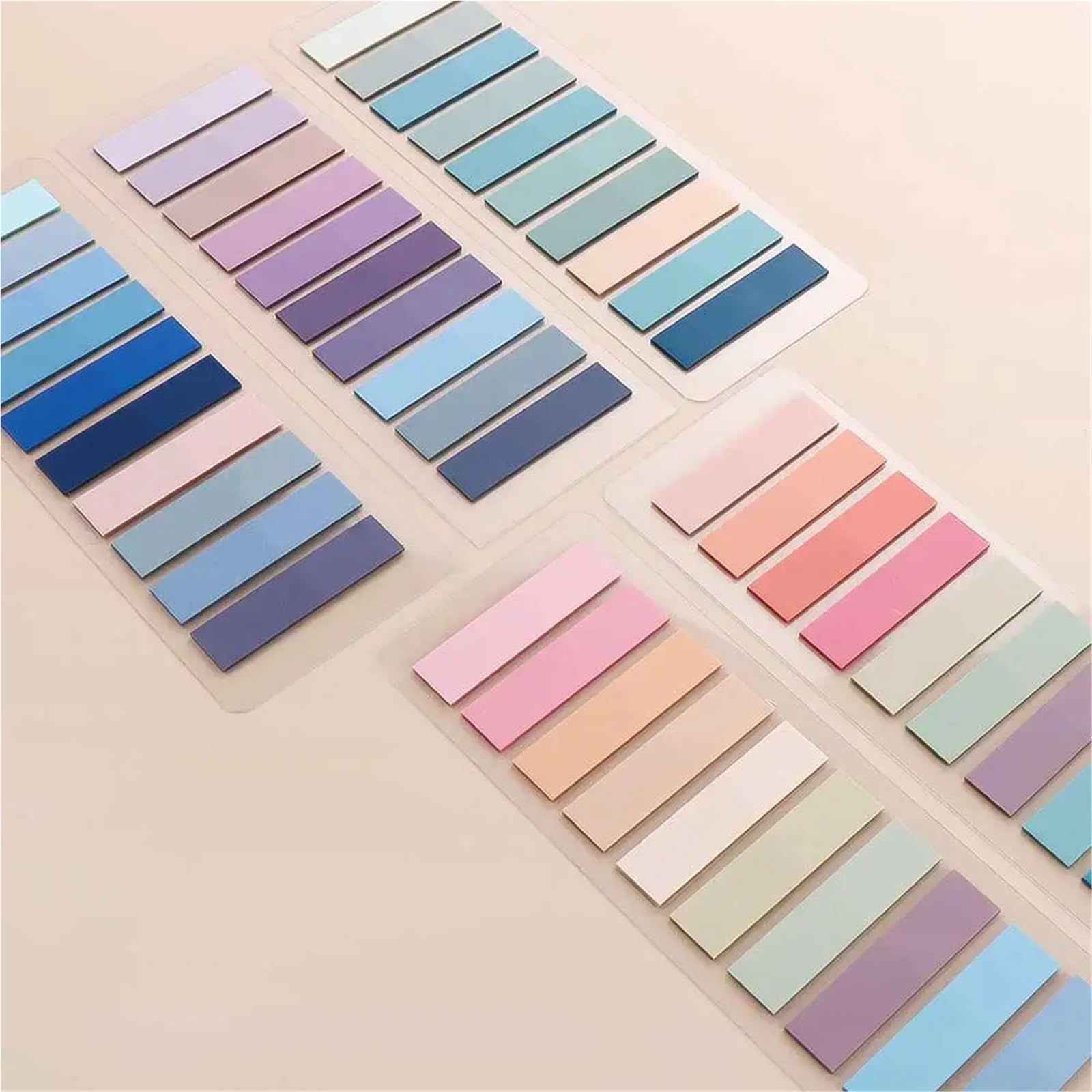 Sticky Notes - 10.000 fogli/50 quaderni, trasparenti, impermeabili, colore: viola