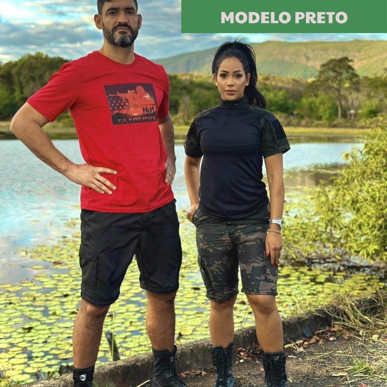 Bermuda Tática Safo Militar, Poly RipStop, UV50+, 6 Bolsos, Secagem Rápida, para Trekking e Atividades Outdoor em promoção! Veja a oferta e mais achadinhos de Shorts & Bermudas 3 Hoje é o melhor dia para comprar Bermuda Tática Safo Militar, Poly RipStop, UV50+, 6 Bolsos, Secagem Rápida, para Trekking e Atividades Outdoor com aquele preço maroto! Promoção! Aproveite a oferta! 3