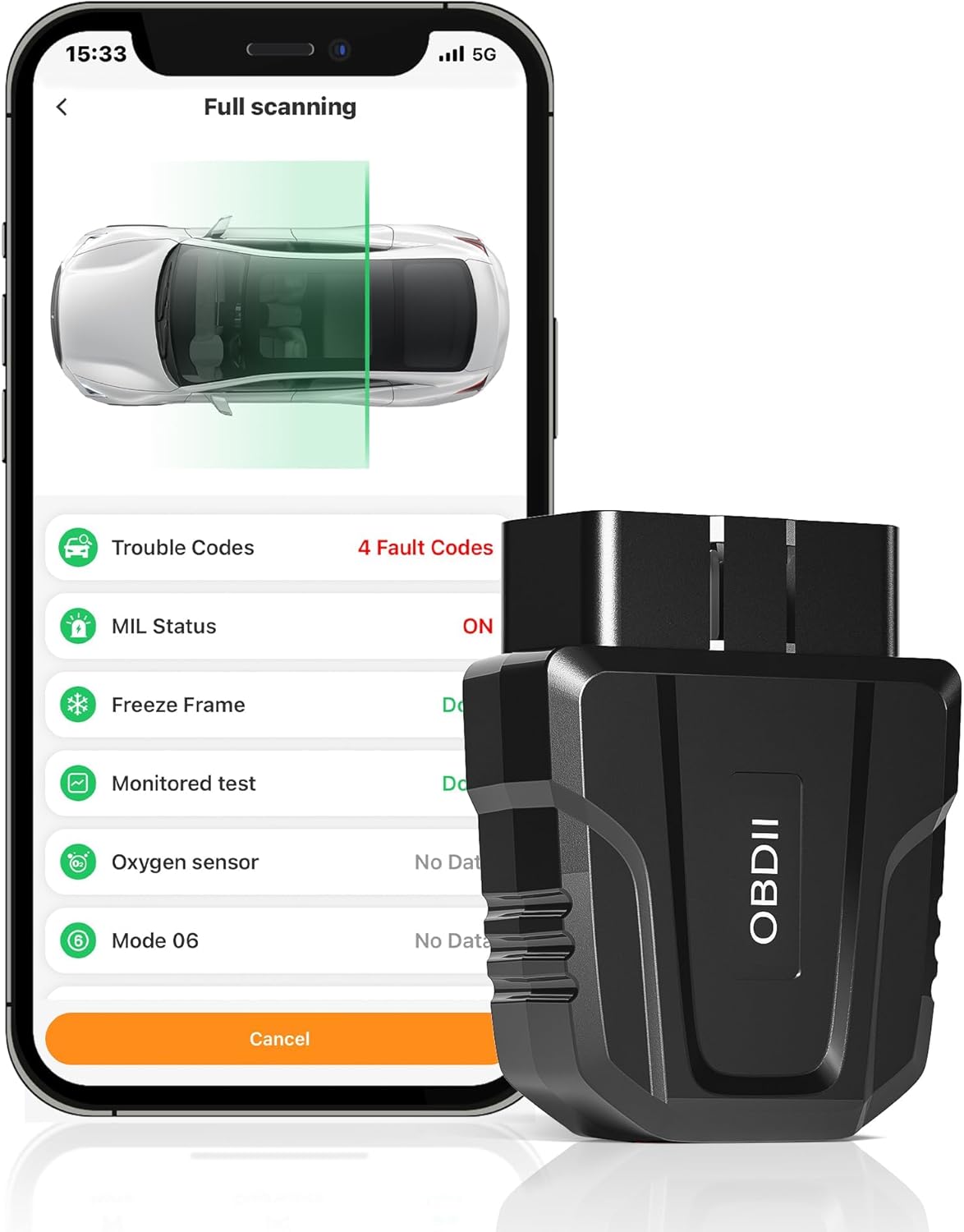 ZMOON ZM401 Bluetooth OBD2 Scanner Diagnostic Tool, Car Code Reader OBDII/EOBD Scanner with Reset, BT5.4 Diagnostic Scan Tool for All Cars After 1996 ZMOON ZM401 Bluetooth OBD2 Scanner Diagnostic Tool, Car Code Reader OBDII/EOBD Scanner with Reset, BT5.4 Diagnostic Scan Tool for All Cars After 1996