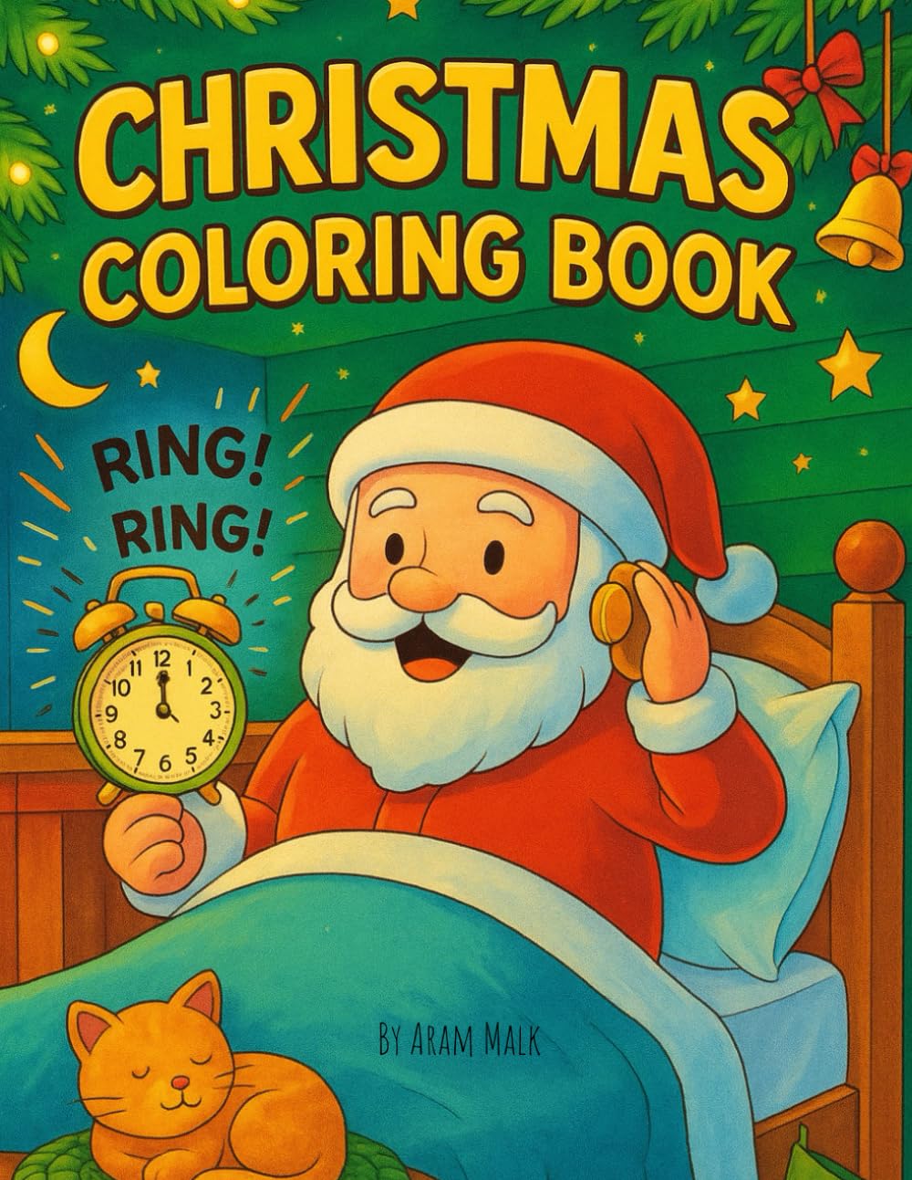 Christmas Coloring Book: Magical holiday scenes to color and enjoy