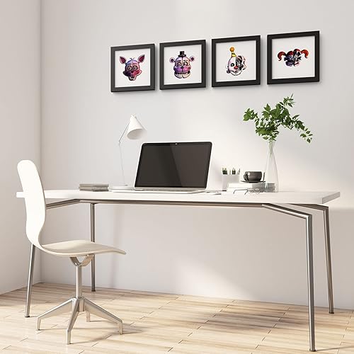 Miniatura 7 de Trends International Gallery Pops Five Nights at Freddy's - Póster de pared de Bonnie Plushie, 12 x 12 pulgadas, versión enmarcada en negro