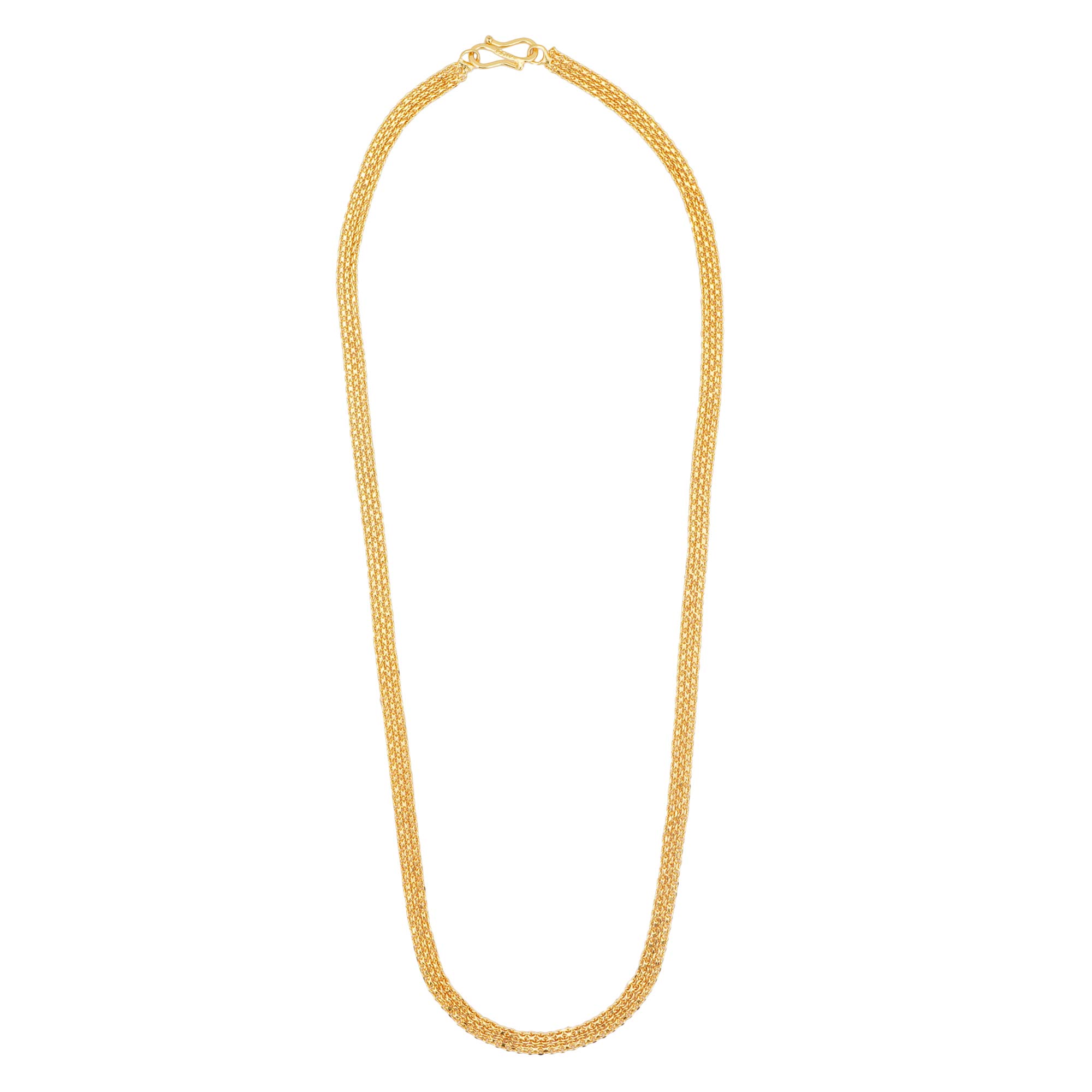 Shreyadzines Traditional Look Gold Plated Long Chain/Necklace for Women and Girls and Men (Unisex Chain)