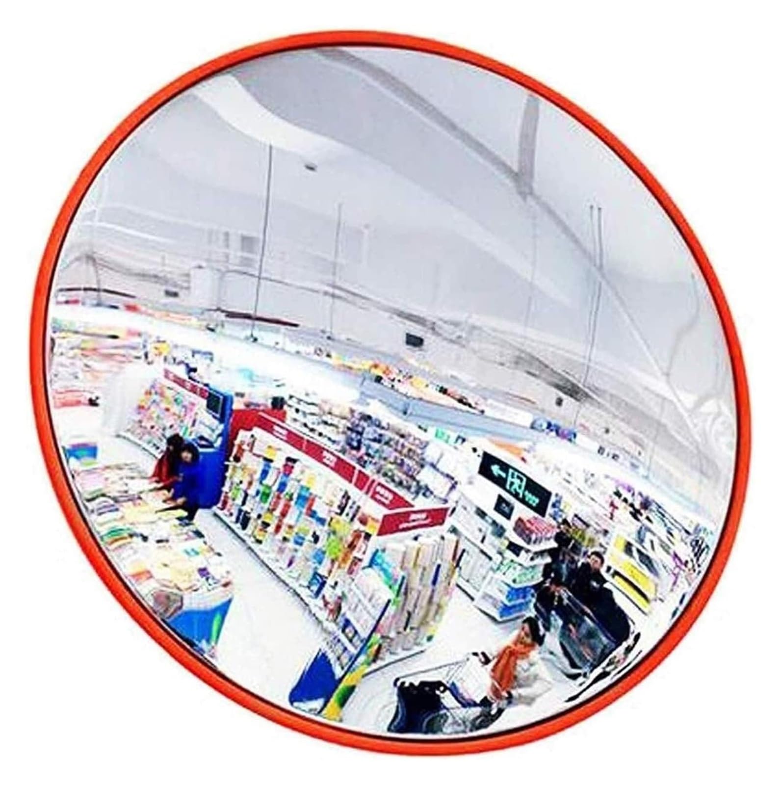 Miroir de sécurité en acrylique pour angles morts de bureau et de magasin