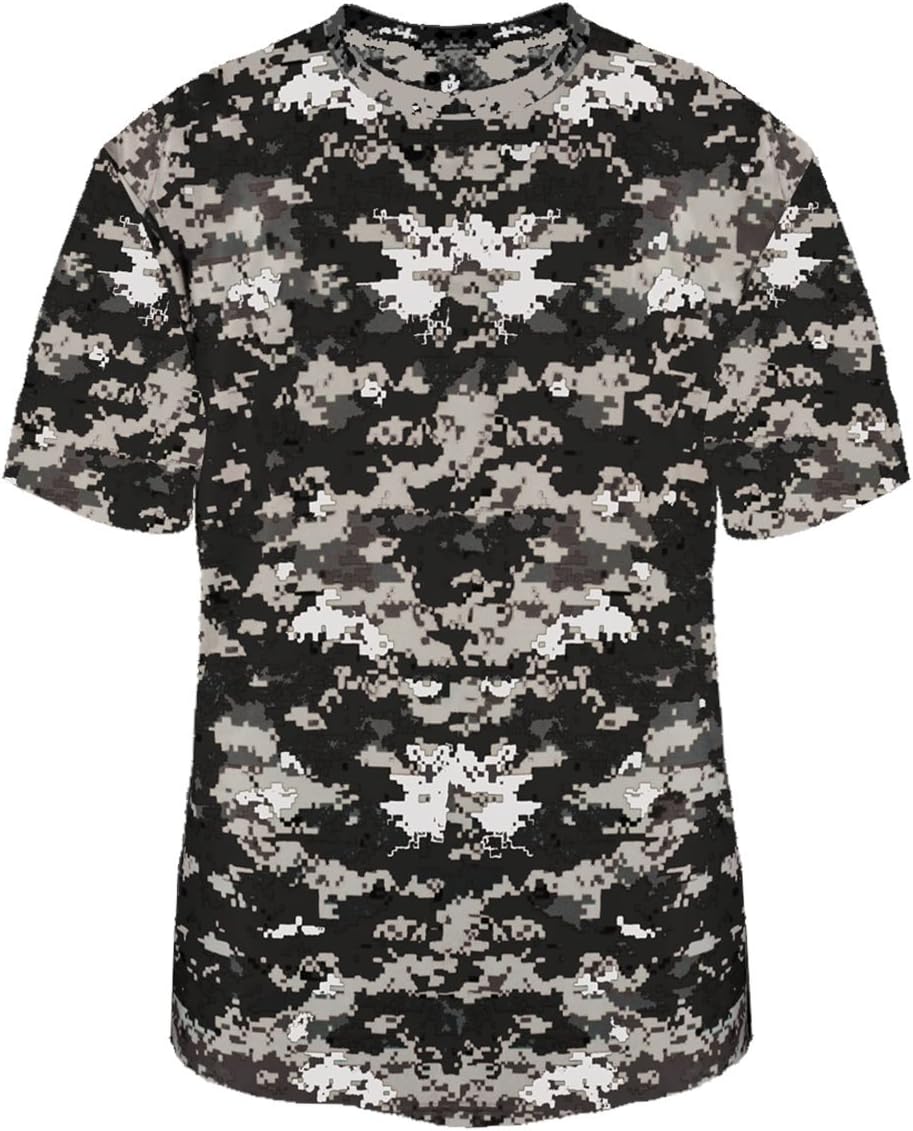 digital camo moisture wicking shirts