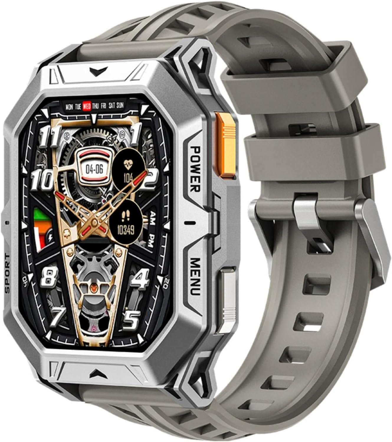 X1Pro Three-Defense Smartwatch, front view