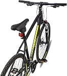 Vélo hybride 700c (28 po), vélo de route, cadre en aluminium de 52 cm, fourche à suspension avec verrouillage, vélo de route Shimano 24 vitesses et vélo de montagne adulte MTB, vélo pour adultes | Vélo de route, vélo de montagne