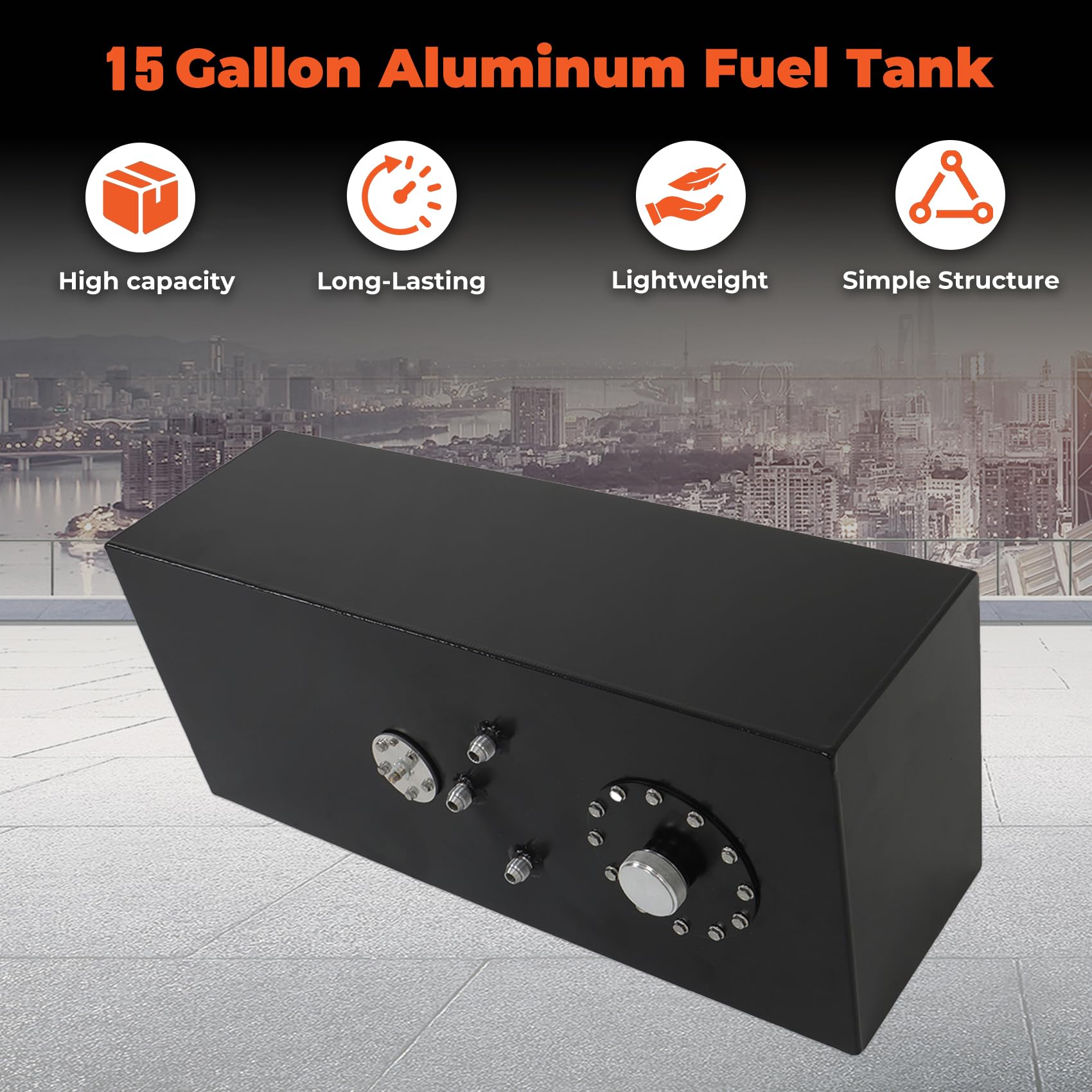 Amazon.com: labwork 15 Gallon 57L Aluminum Racing Drift Fuel