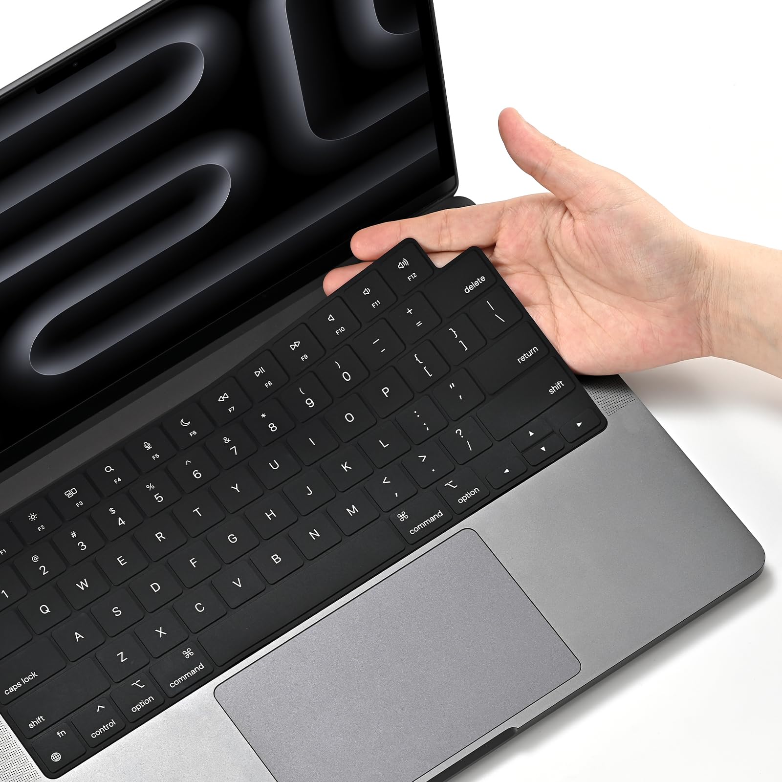 EooCoo Premium Keyboard Cover Skin Protector Laptop Accessories Compatible with 2026 2025 2024 2023 2022 2021 M5-M1 Pro