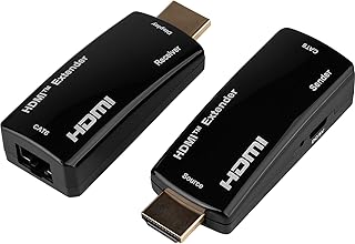 Parts Express HDMI Extender 1080p Over Cat 6 Cable 50m / 164 ft.