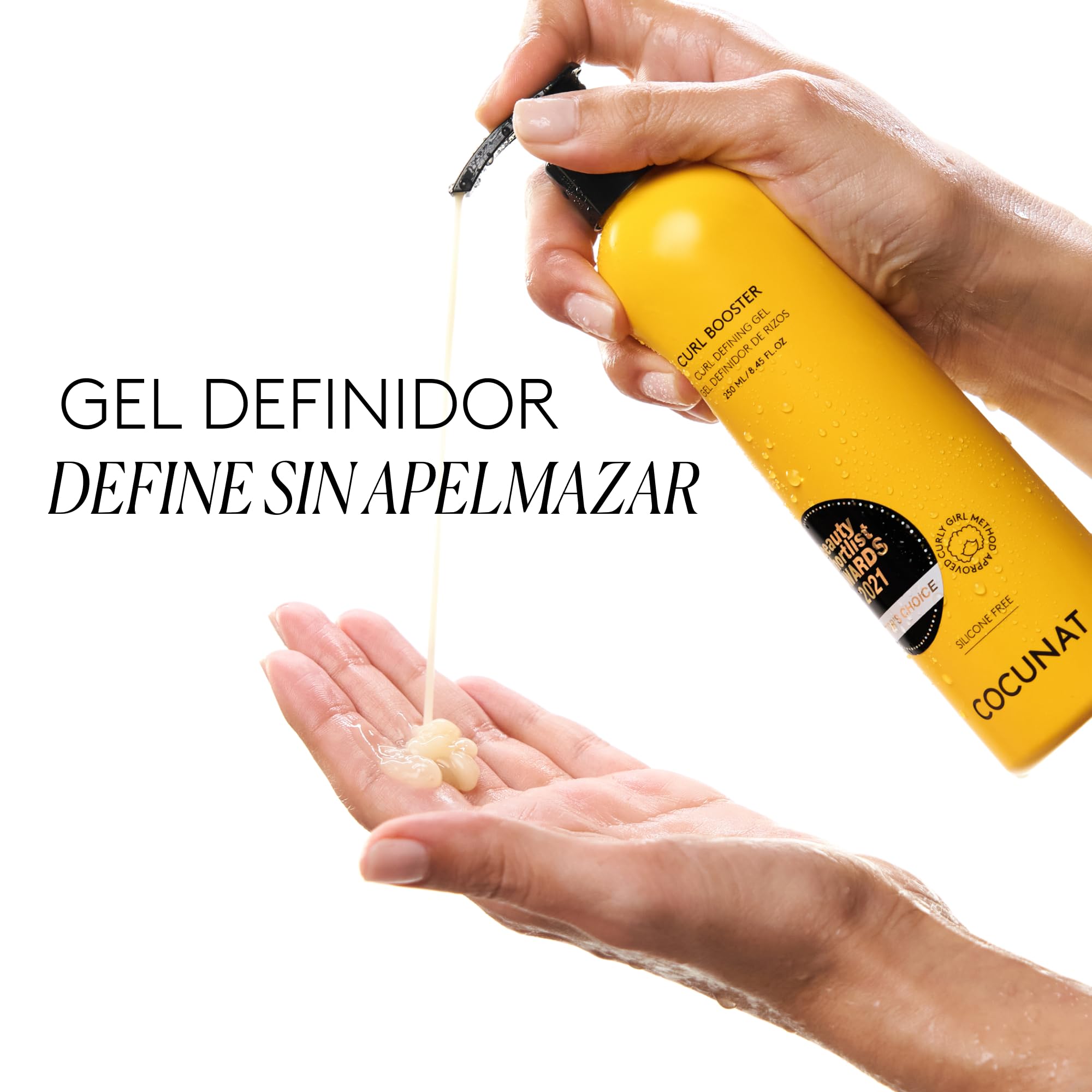 COCUNAT Rutina Rizos Definidos Pack 7 Productos + Turbante Antifrizz | Champú, Acondicionador, Mascarilla, Leave-In, Curl Booster, Spray y Sérum. Método Curly sin sulfatos, siliconas ni tóxicos.