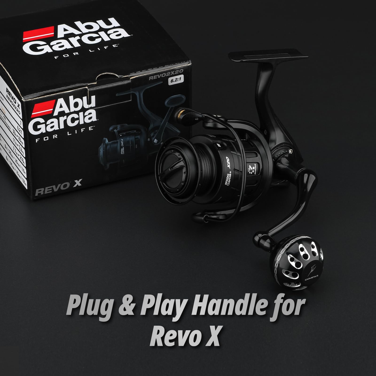 Amazon.com: GOMEXUS Power Handle for Abu Garcia Revo Zata Spinning