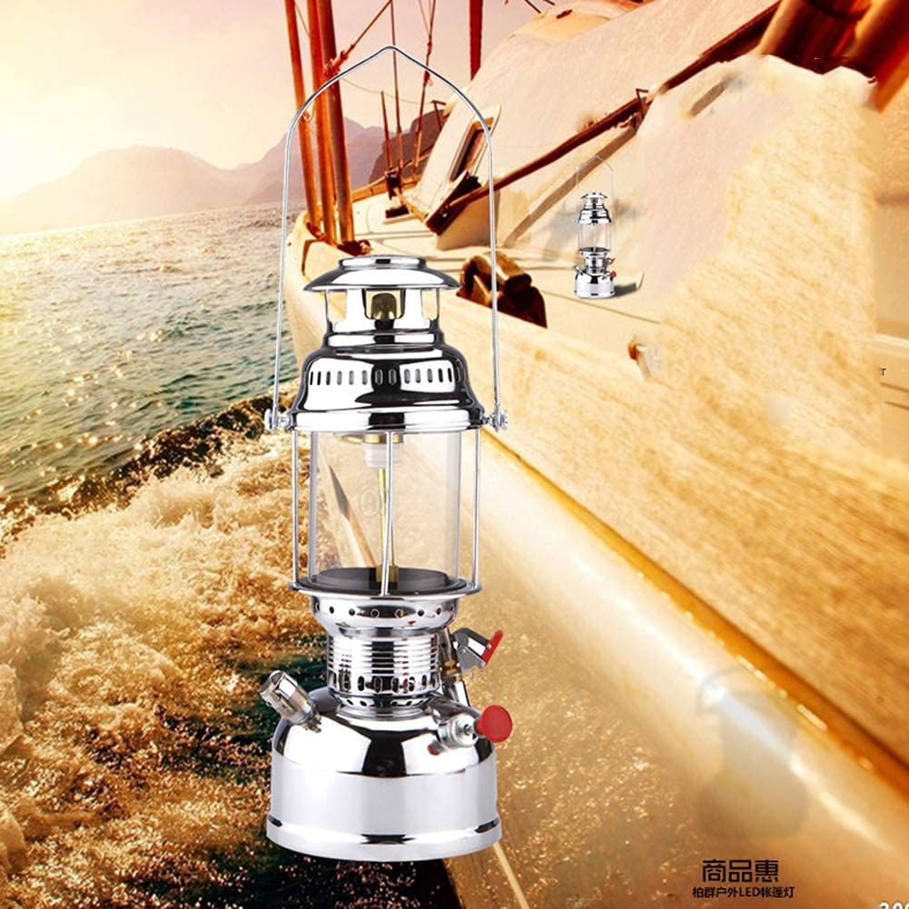 Lampada classica a cherosene, lampada a olio regolabile per interruzione di corrente di emergenza, illuminazione da campeggio domestica