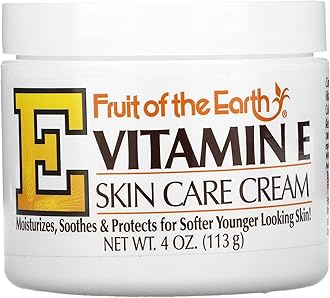 Fruit Of The Earth Bogo Cream Vitamin-E 4 Ounce Jar (113g)