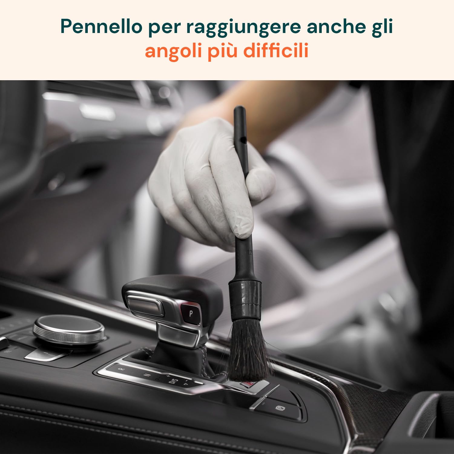 Kit Pulizia Auto Completo 16 Pezzi per Pulizia Auto Interni ed Esterni con Spazzola Lavaggio Auto, Panni in Microfibra e Guanti Chenille, Facile da Usare e Multiuso Professionale