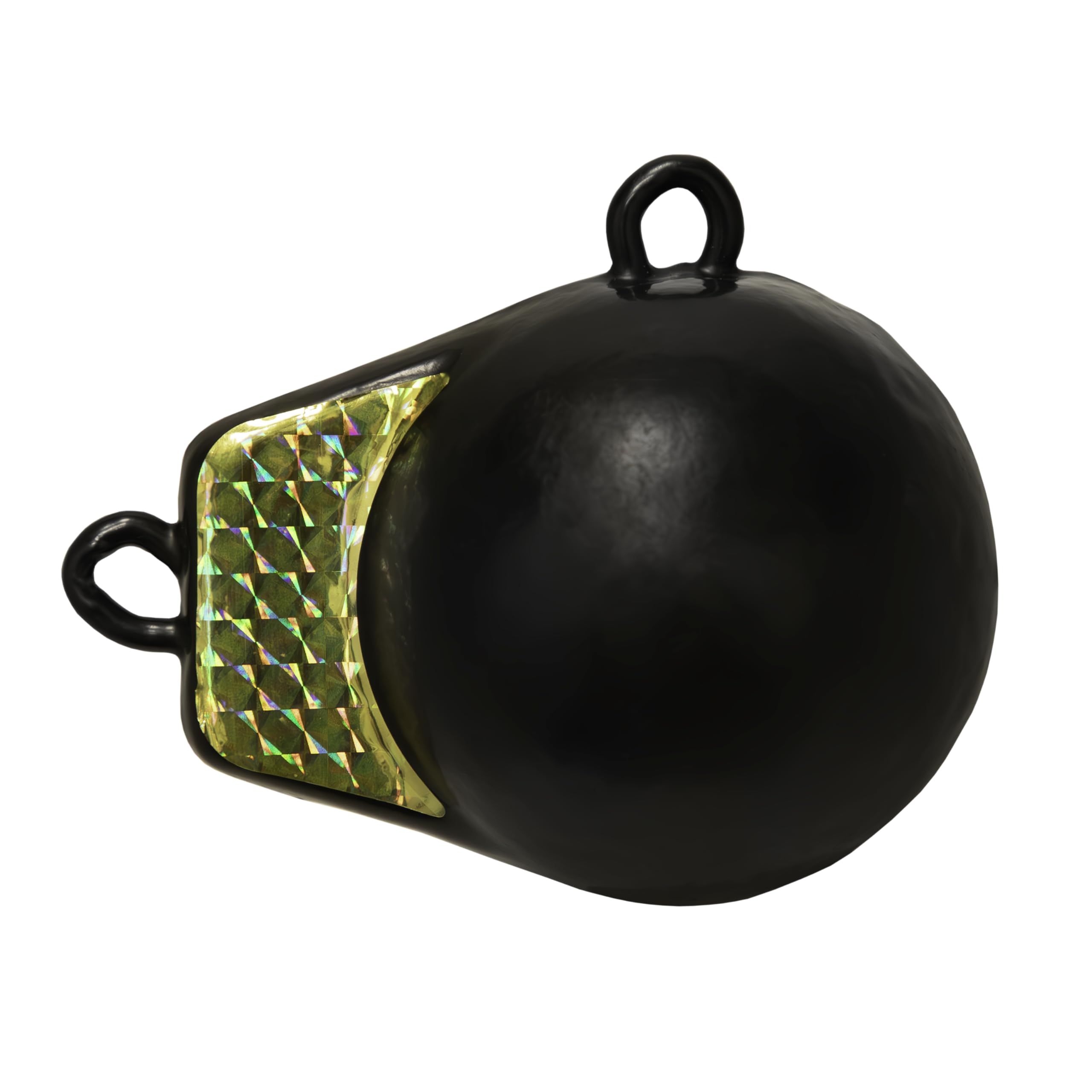 Extreme Max 3006.6947 Beschichteter Ball mit Finne Downrigger Gewicht - 2,7 kg mit Gold Flash