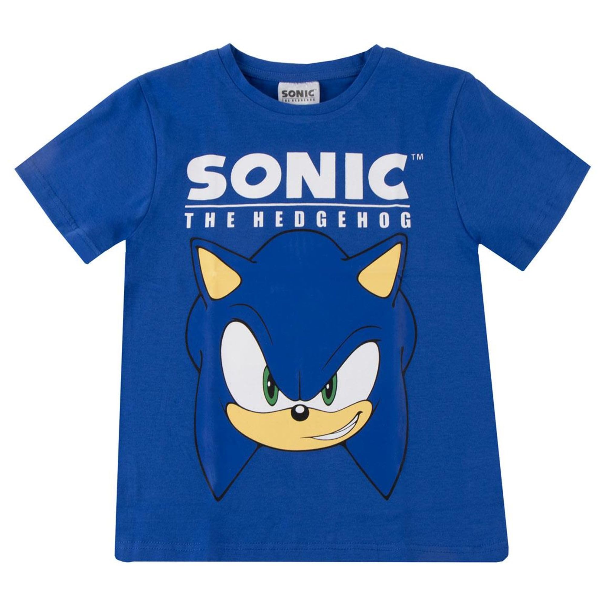 Camiseta Sonic Manga Corta para Niños y Niñas - Camiseta Infantil Chase Transpirable, Suave y Cómoda, Ropa para Verano, Uso Diario y Excursiones