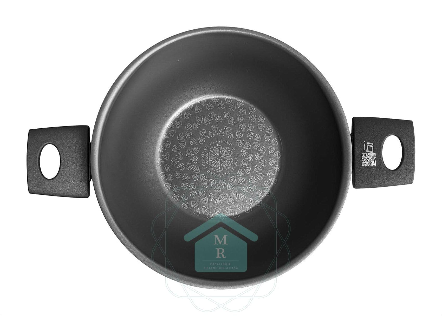 Generico VAPSI WOK ANTIADERENTE CON GRIGLIA RIVESTIMENTO DIAMOND 6 STRATI COTTURA A VAPORE FONDO INDUZIONE