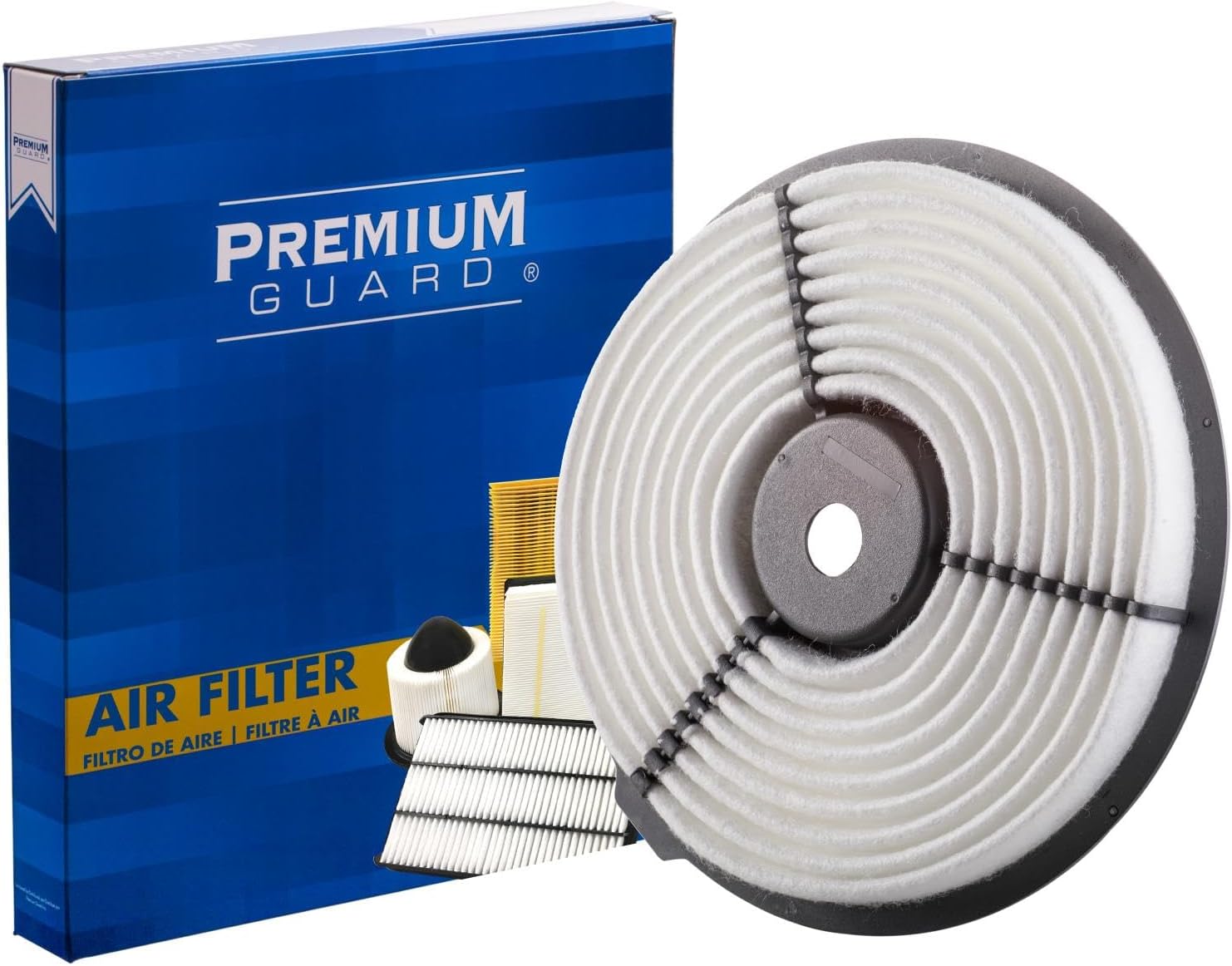 PG Engine Air Filter PA4613 | Fits 1997-89 Geo Metro, 2000-98 Chevrolet Metro, 1992-87 Sprint, 1992 Metro, 1997-89 Suzuki Swift, 1988-85 Forsa, 2000-87 Pontiac Firefly