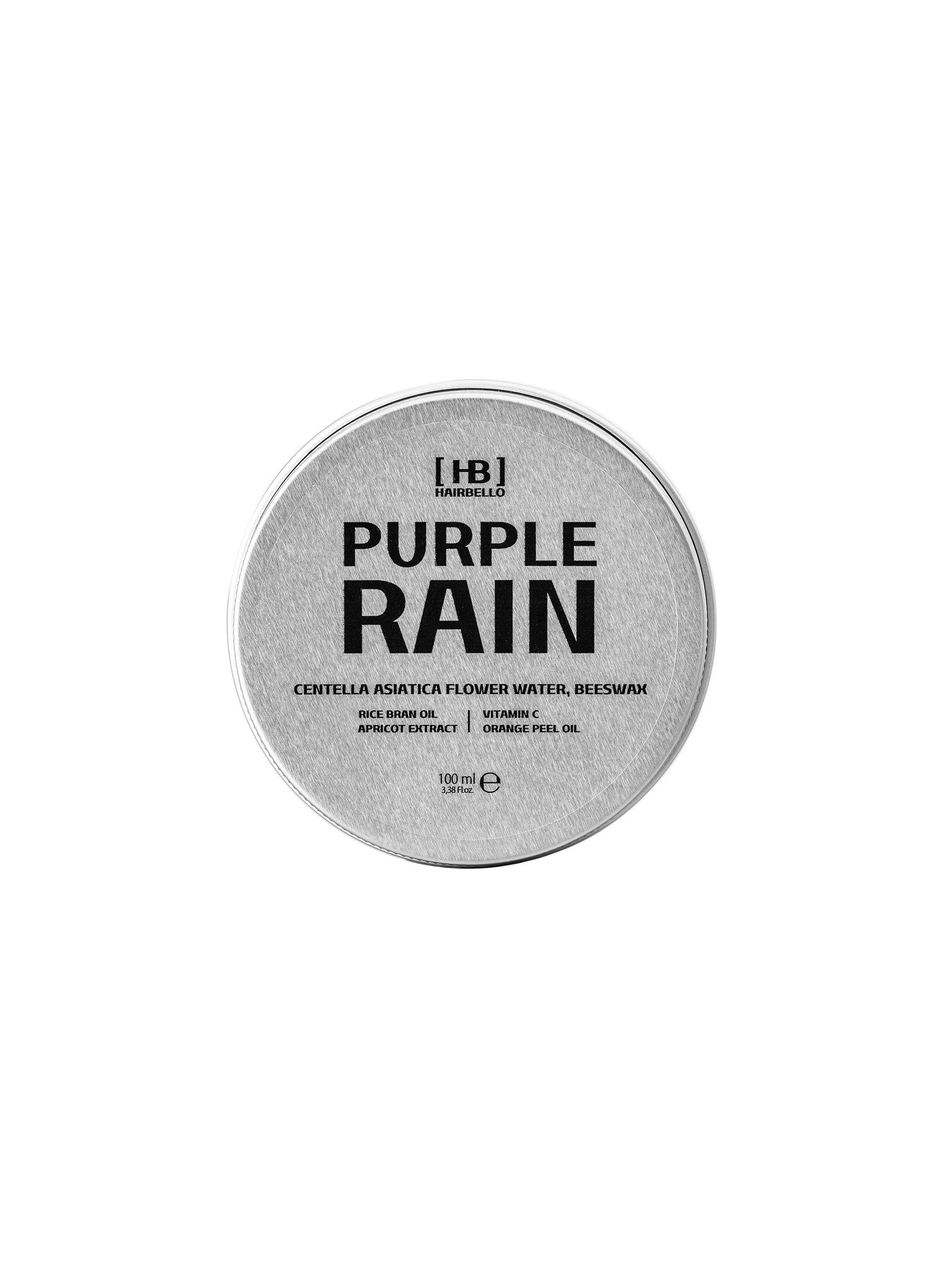 HAIRBELLO | PURPLE RAIN | Pasta di definizione modellante, definisce, sottolinea e accentua i particolari, luce naturale ed una buona tenuta | MADE IN ITALY | 100ml