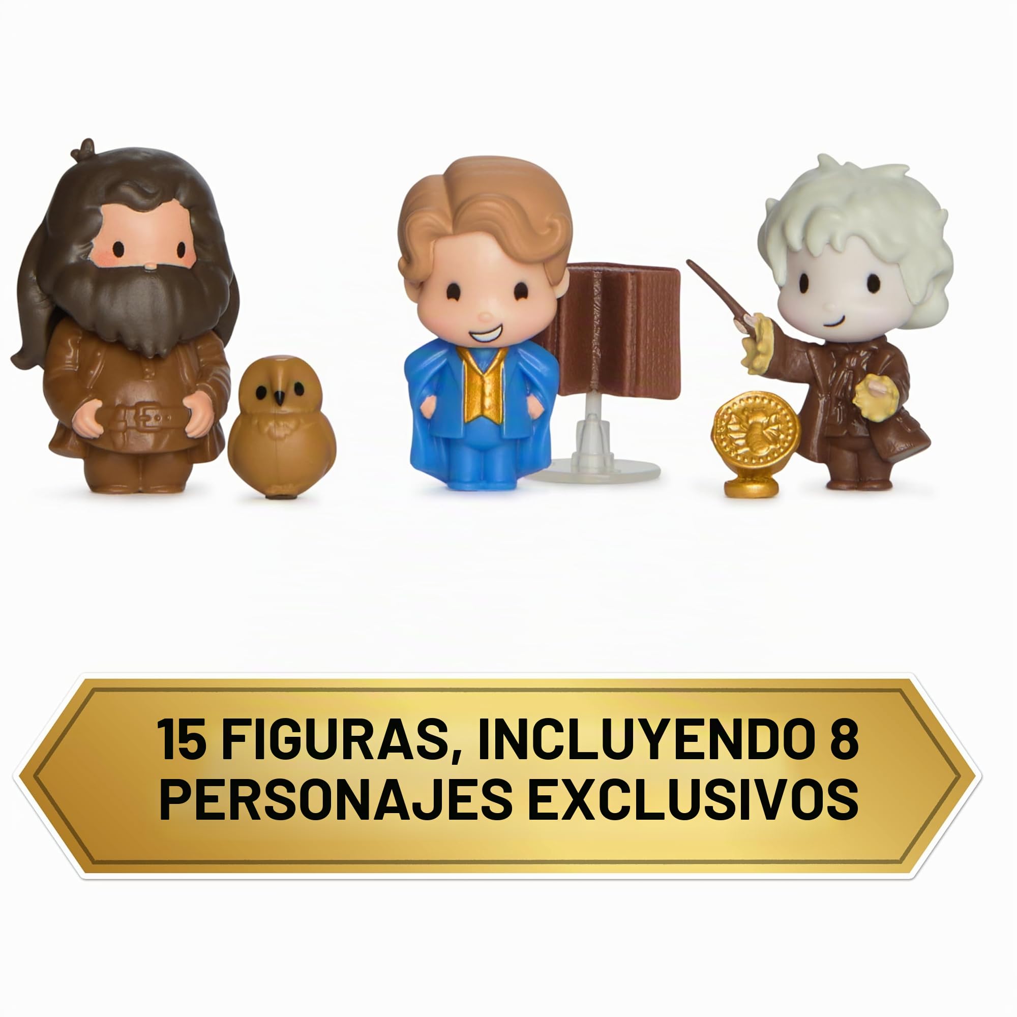 Wizarding World Harry Potter - Calendario de adviento de Harry Potter - Calendario de adviento para Navidad con 24 sorpresas, Accesorios, Figuras mágicas, Juguete Infantil de 6 años y más