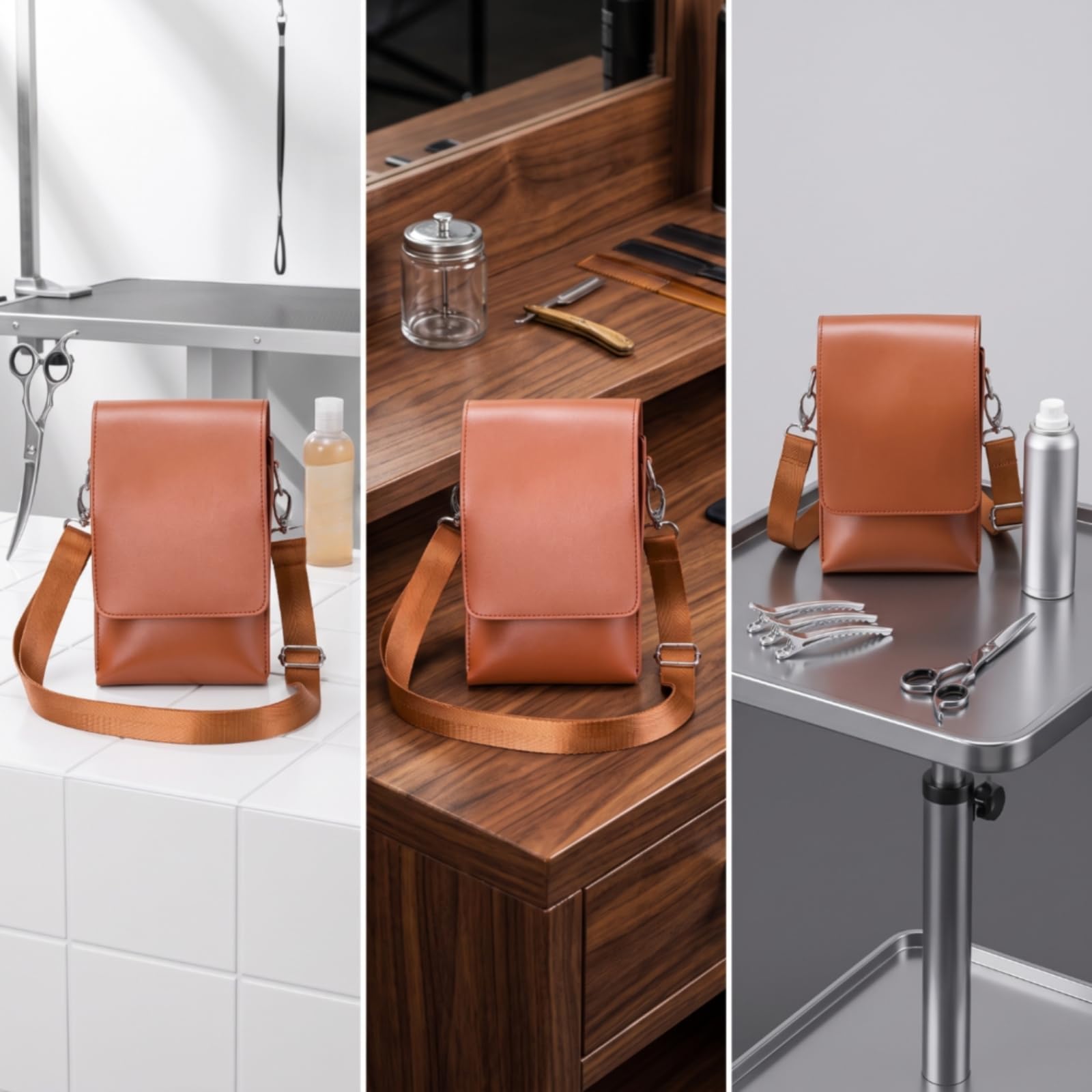 Borsa per Forbici Resistente Fondina, Grigio, Grigio