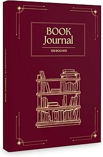 memoriecation Book Journal: Dein Lesetagebuch mit Platz für 100 Bücher - Buchjournal mit robustem Hardcover DIN A5 - Reading Journal, Lese Gadgets