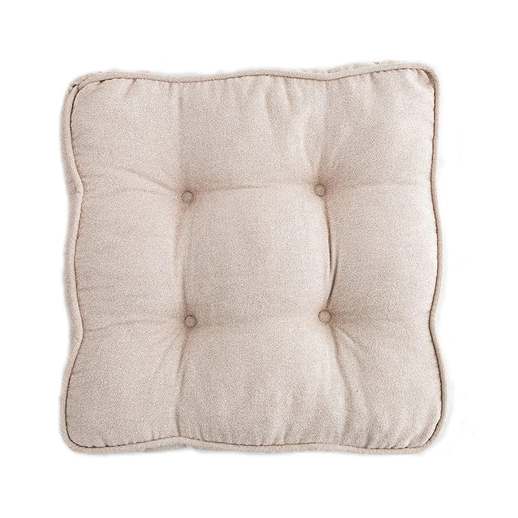 Coussin de chaise de qualité supérieure grand format 45x45x10cm épais et doux