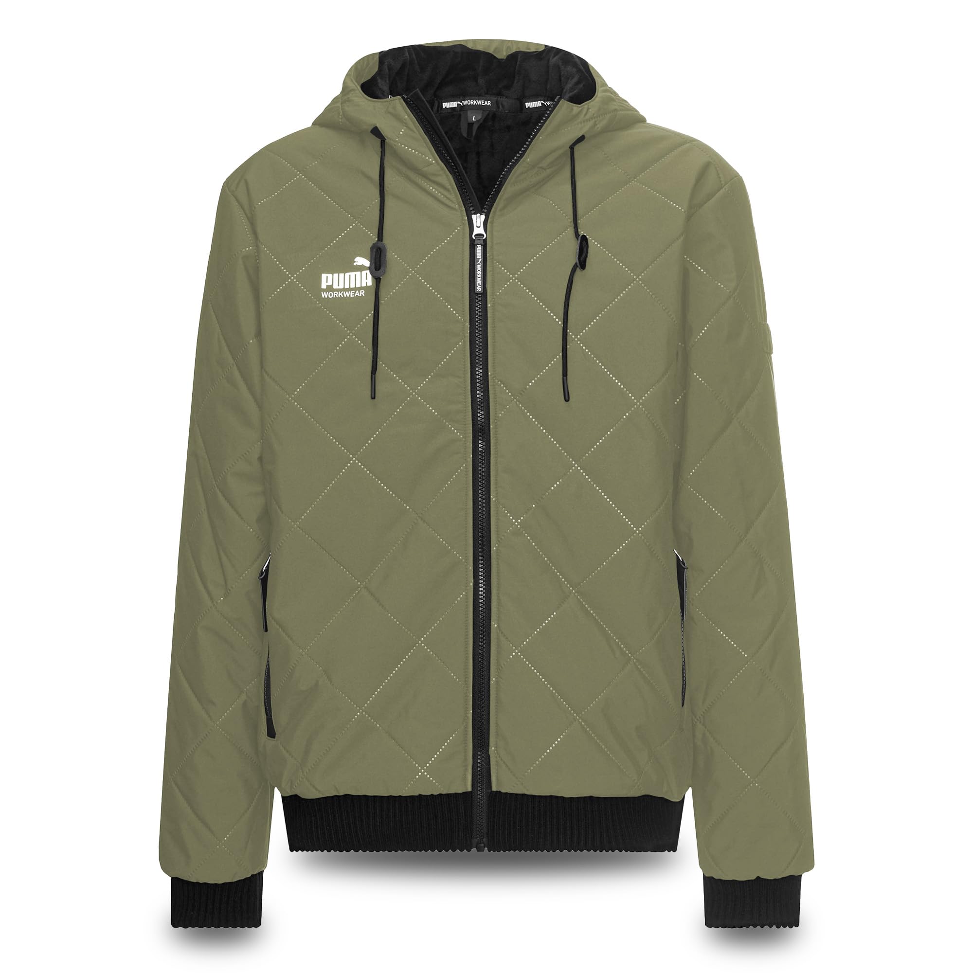 PUMA WORK WEAR Kurtka robocza z kapturem – kurtka zimowa – izolacja cieplna, oddychająca i odporna na działanie wody