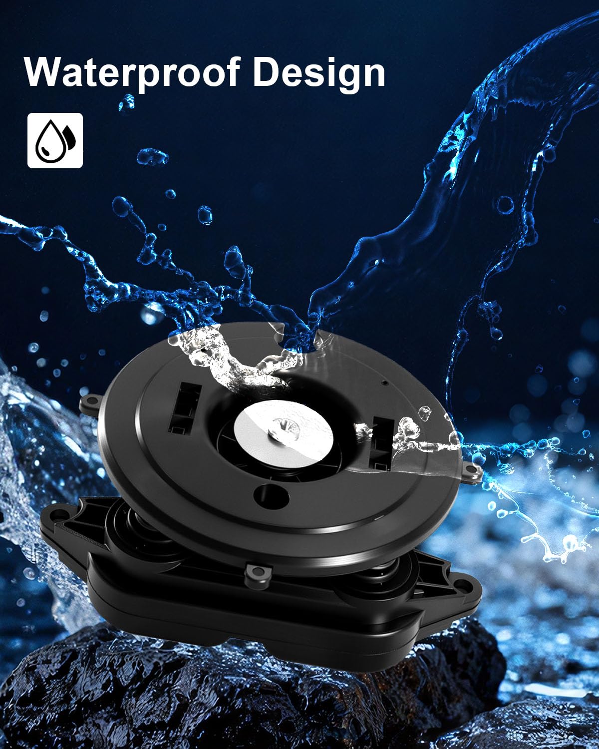 924-415 Side Mirror Control Motor Fit for Ford Edge Expedition Explorer F-150 Fit for Honda Pilot Acura Fit for Lincoln Continental Mark LT MKC MKS MKT MKX Replace 6U5Z17D696D 76210STXH02 76210STXH03