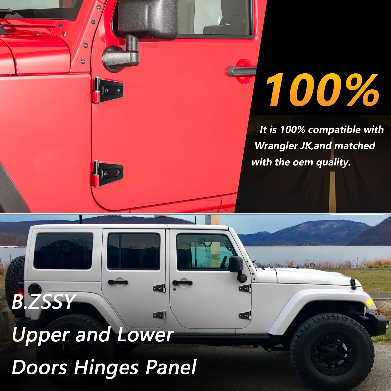 Amazon.co.jp: ドアヒンジ Wrangl-er JK JKU Unlimited 2007