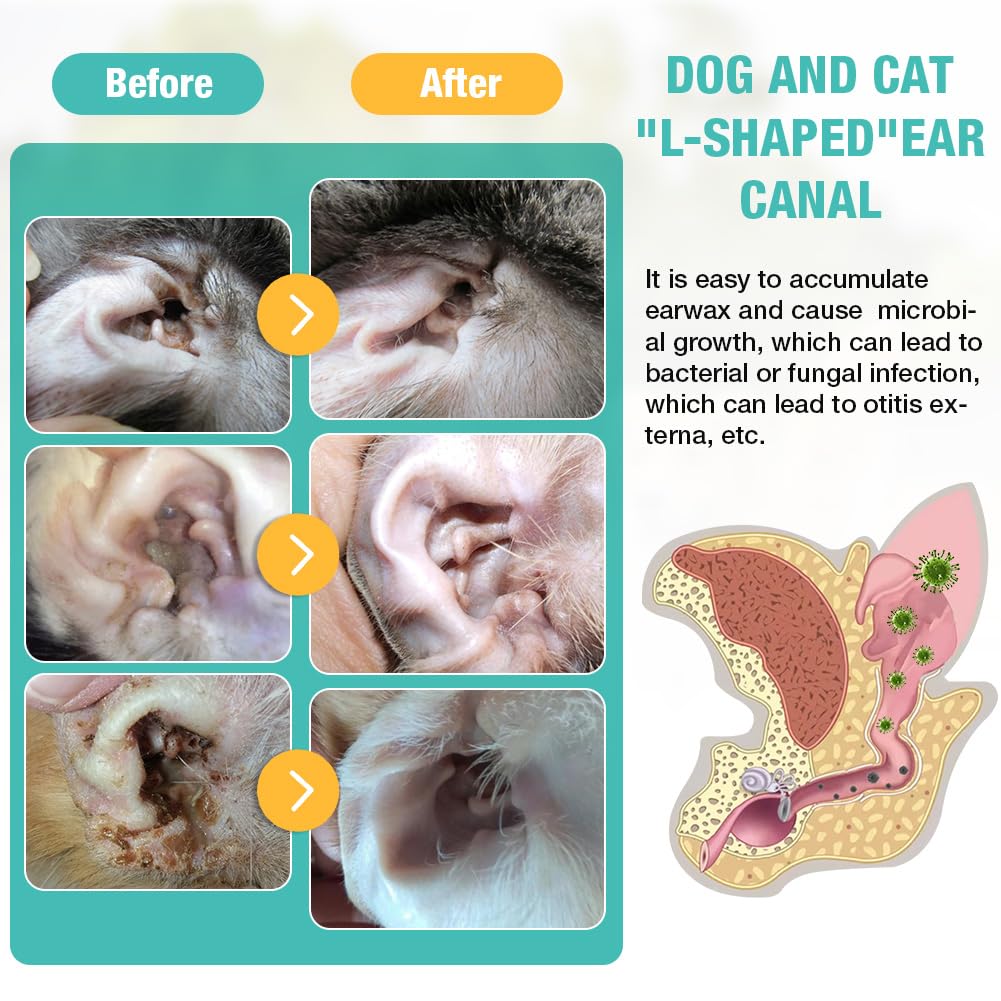 Aomig Cat & Dog Ear Cleaner Solution - Image 3
