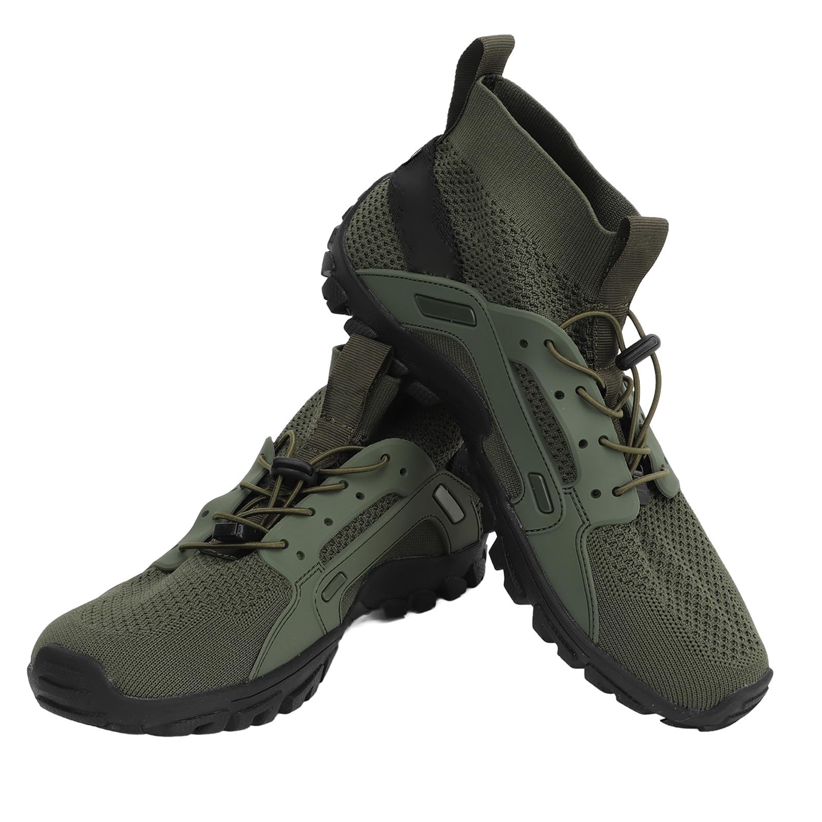 GLOGLOW Chaussures de Wading pour Hommes, Absorption des Chocs Respirante, Prévention des Glissades, Chaussures de Randonnée Confortables pour la Pêche