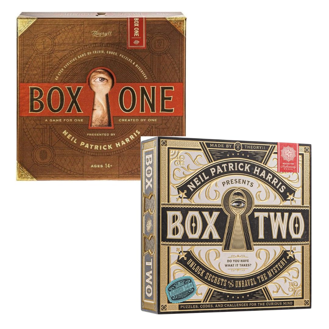 Amazon.com: Theory11 Box ONE & Box Two Puzzle Game Bundle by Neil