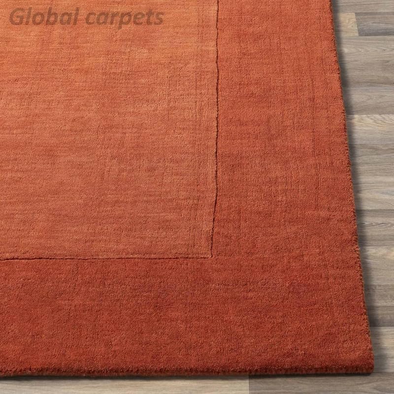 Image of Carpets and Rugs Handwoven Woolen Thick Floral and Contemporary Designs for Area Rugs, Carpets for Living Room, Bedroom, Hall Long Size 12x15 feet