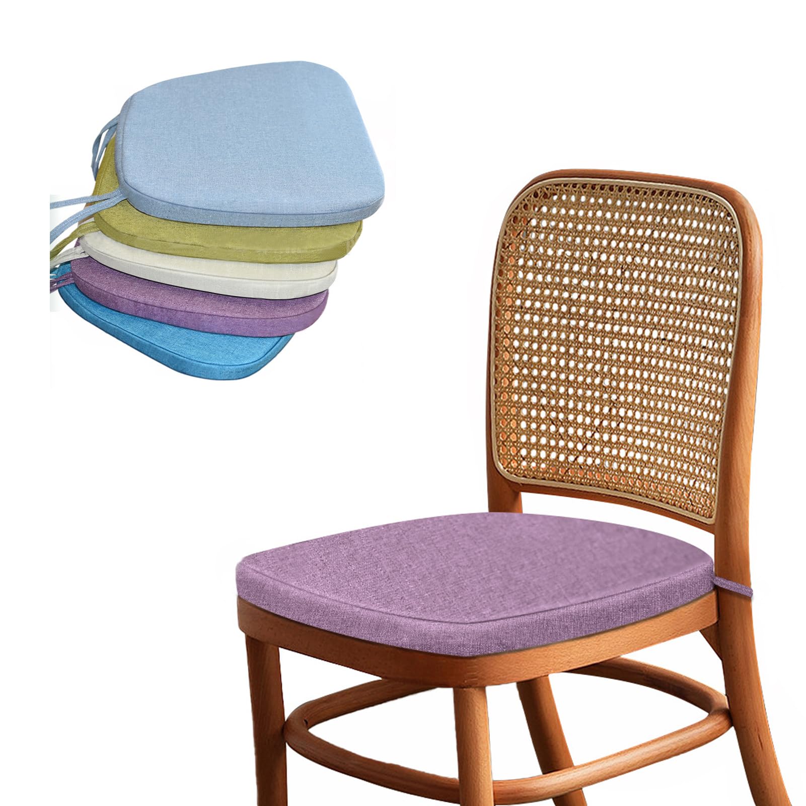 Tapis de chaise de cuisine pour repas de famille confortables lot de 4