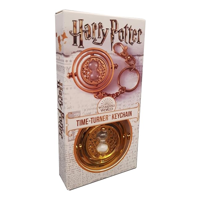 Foto 2 de 5 de The Noble Collection Harry Potter Time Turner Llavero