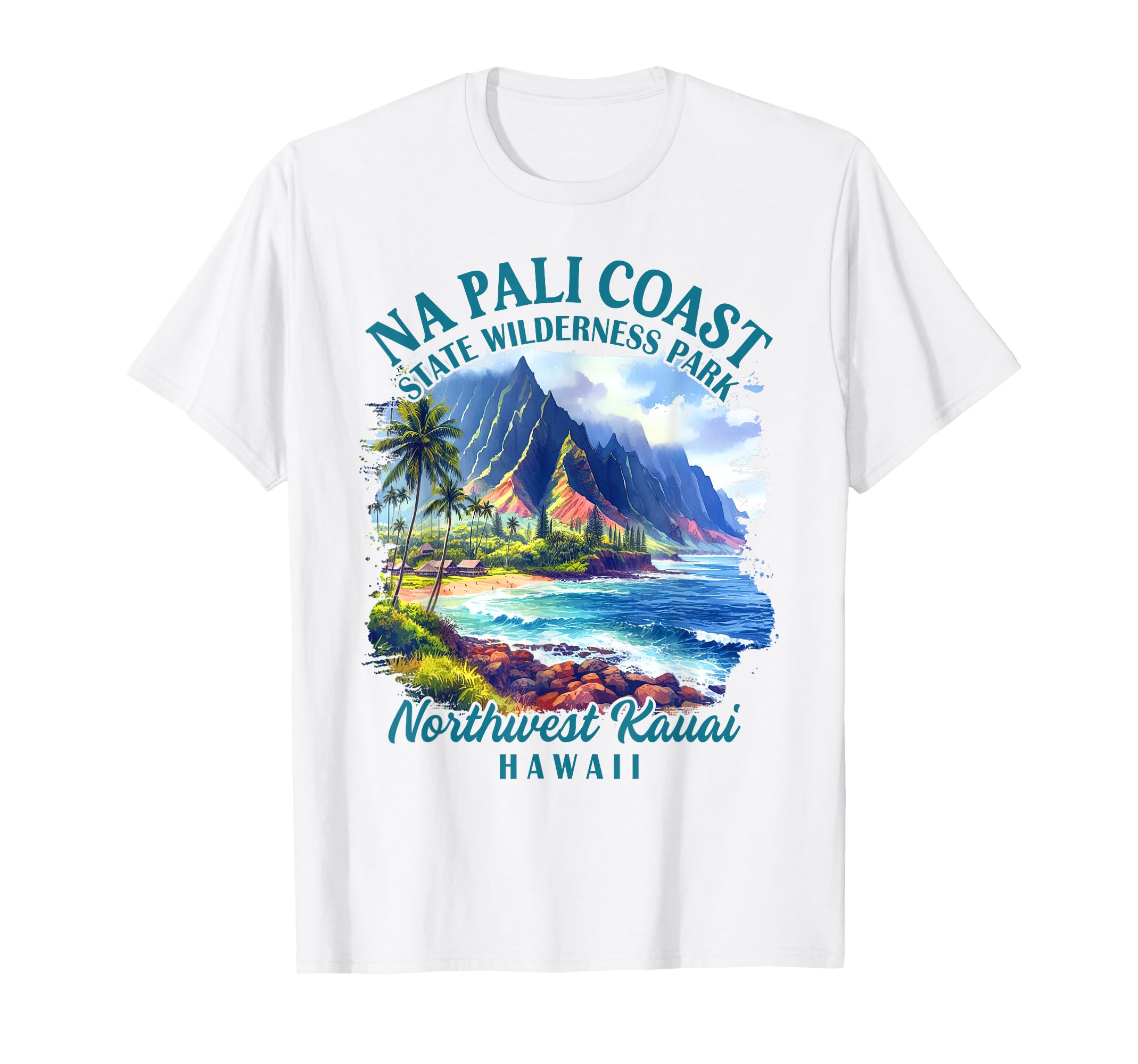 Na Pali Coast State Wilderness Park Traveling Trip Hawaii T-Shirt