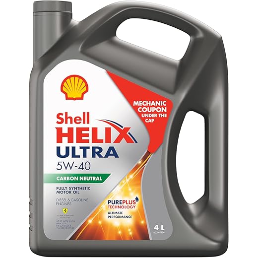 Shell Helix Ultra 5W-40 Engine Oil 4 L