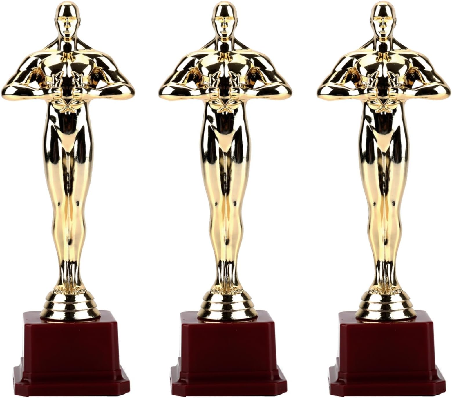 Lawei Gold Award Trophy - Oscar Style Trophy for Party Celebrations, Award Ceremony, and Appreciation Gift, 25.5 cm