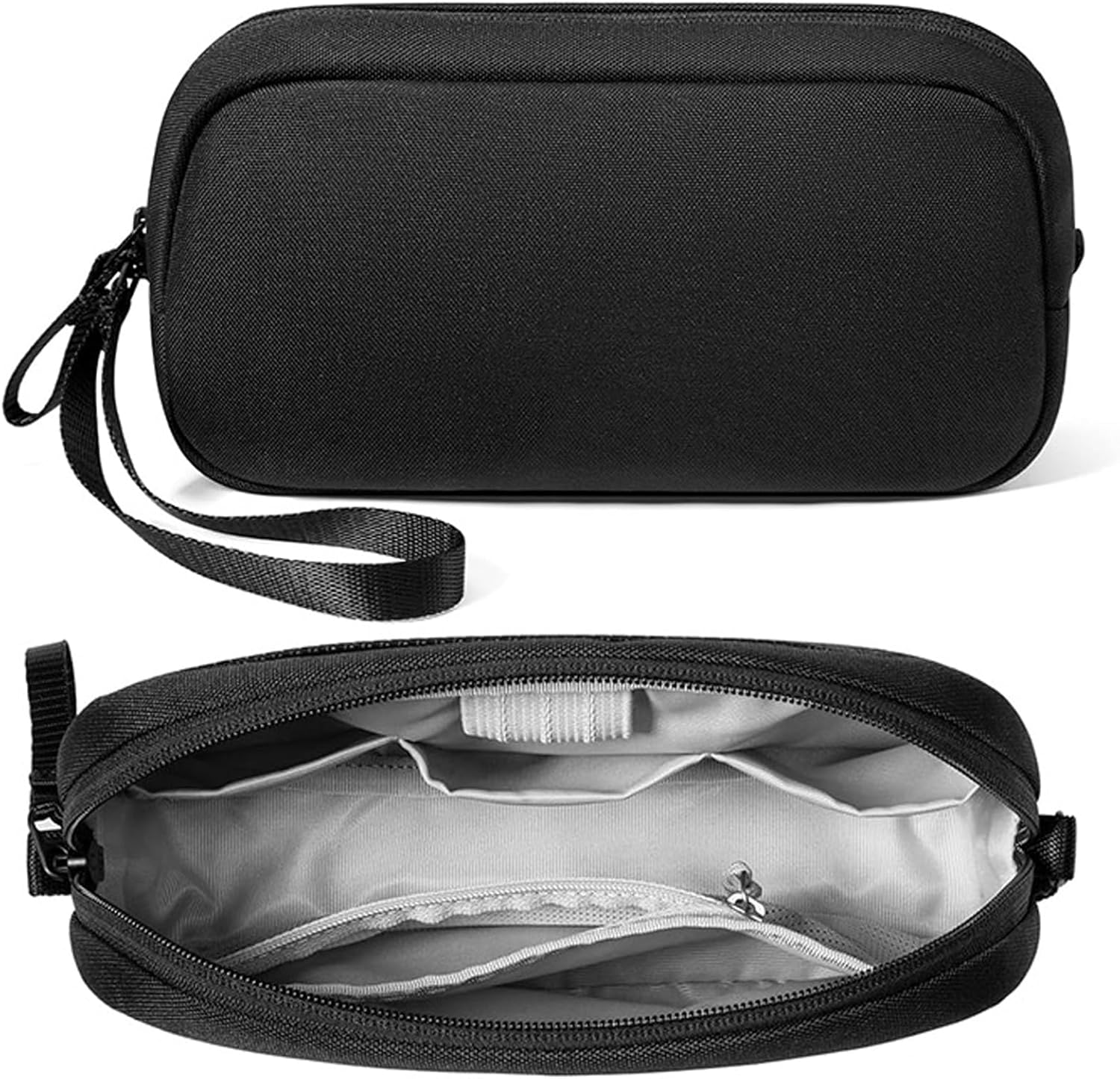 ZXTGBQ Organisateur Accessoires Électronique, Sac de Rangement pour Accessoires Tech, Tech Pouch de Transport pour Disque Dur Externe, HDD USB Câbles, Chargeur