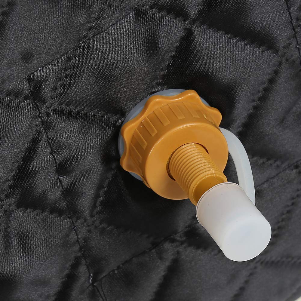 Dampfsauna Mobile Heimsauna Wärmekabine Mini Sitzsauna 1000 W Verdampfer, Schwarz