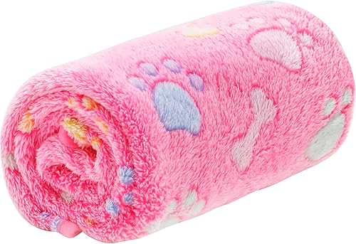 Miniatura 7 de 1 paquete de 3 mantas para perros, suministros para mascotas, accesorios esenciales para cachorros, gatos, mantas para perros grandes, suministros