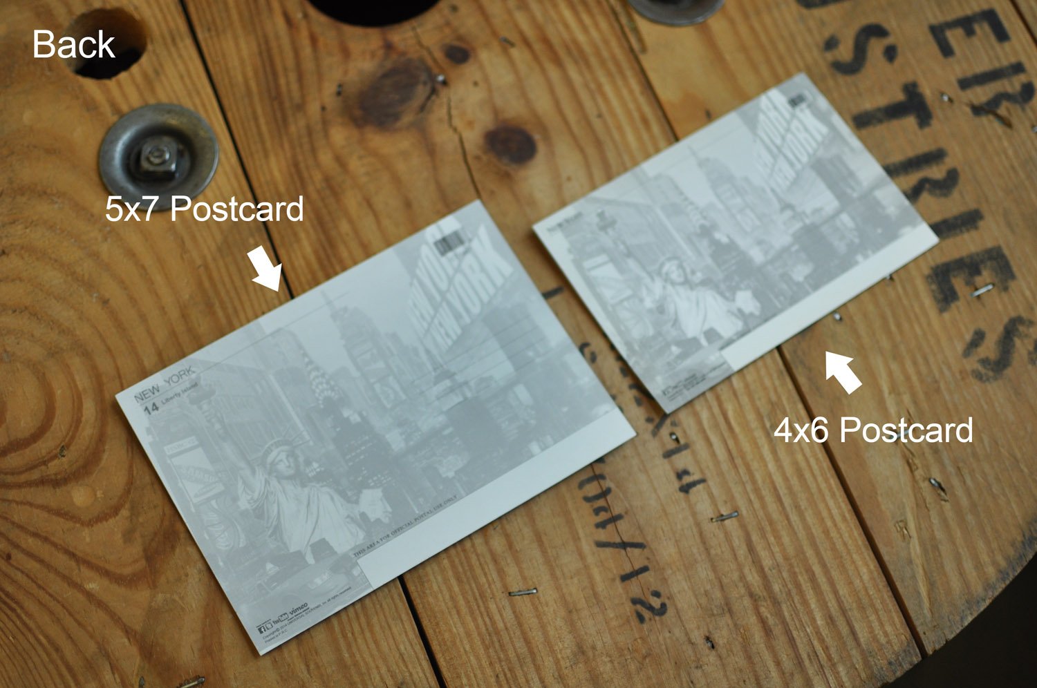 Amazon | NYC New York コレクターフォトポストカード 5インチ x 7