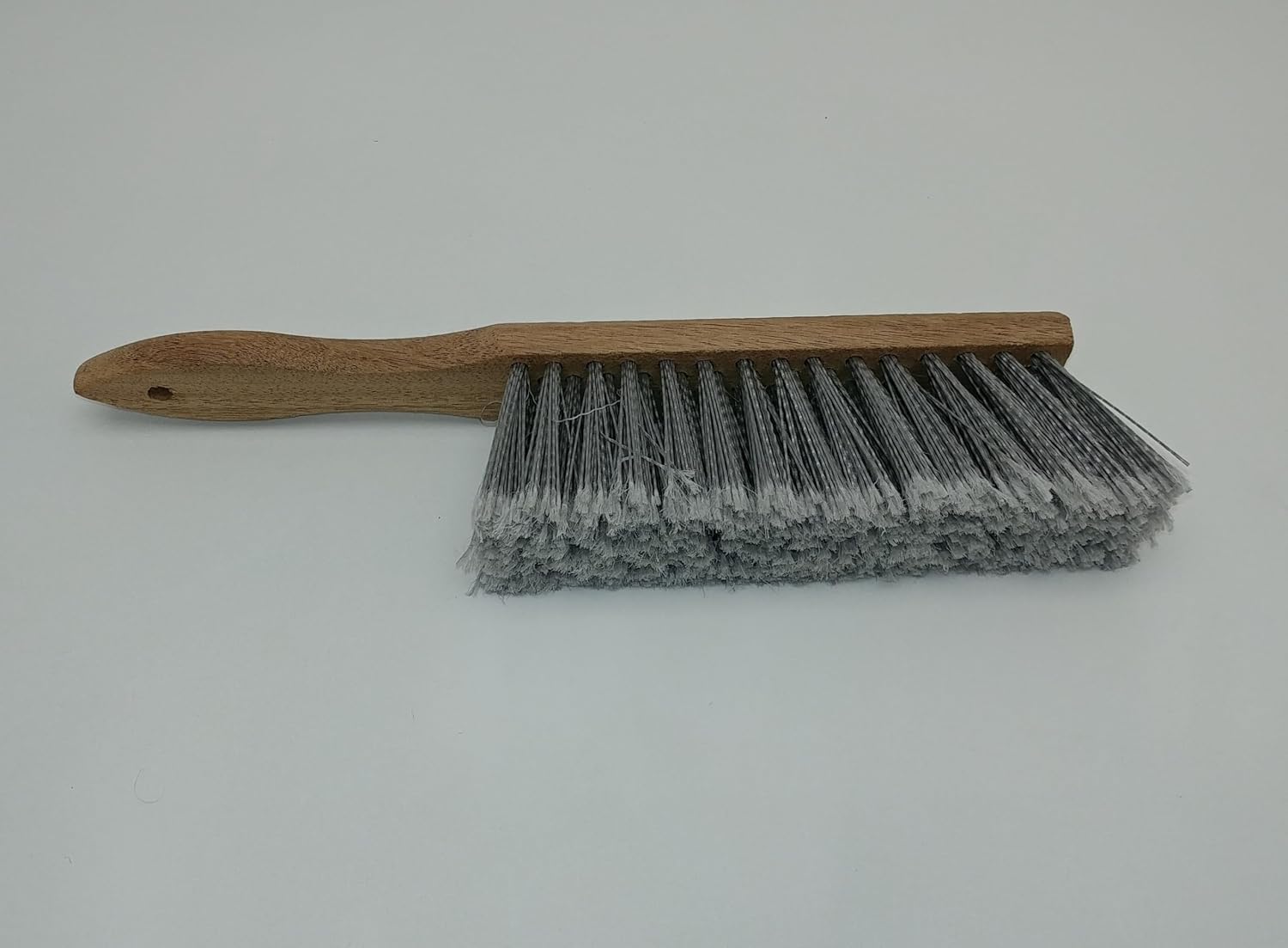 7" Bench Hand Brush Shop Workshop Dust Hand Sweeper. Car, Home. 14" Overall Wood Handle Synthetic Bristles. JL Missouri Parts & Misc.