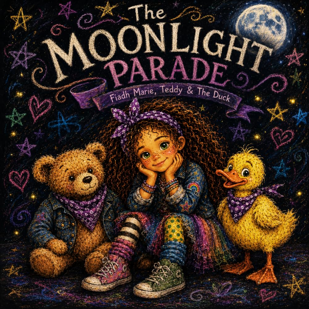 Teddy and The Duck and The Moonlight Parade: A Fiadh Marie Story (Book 1) (A Fiadh Marie Story As Told By Teddy)
