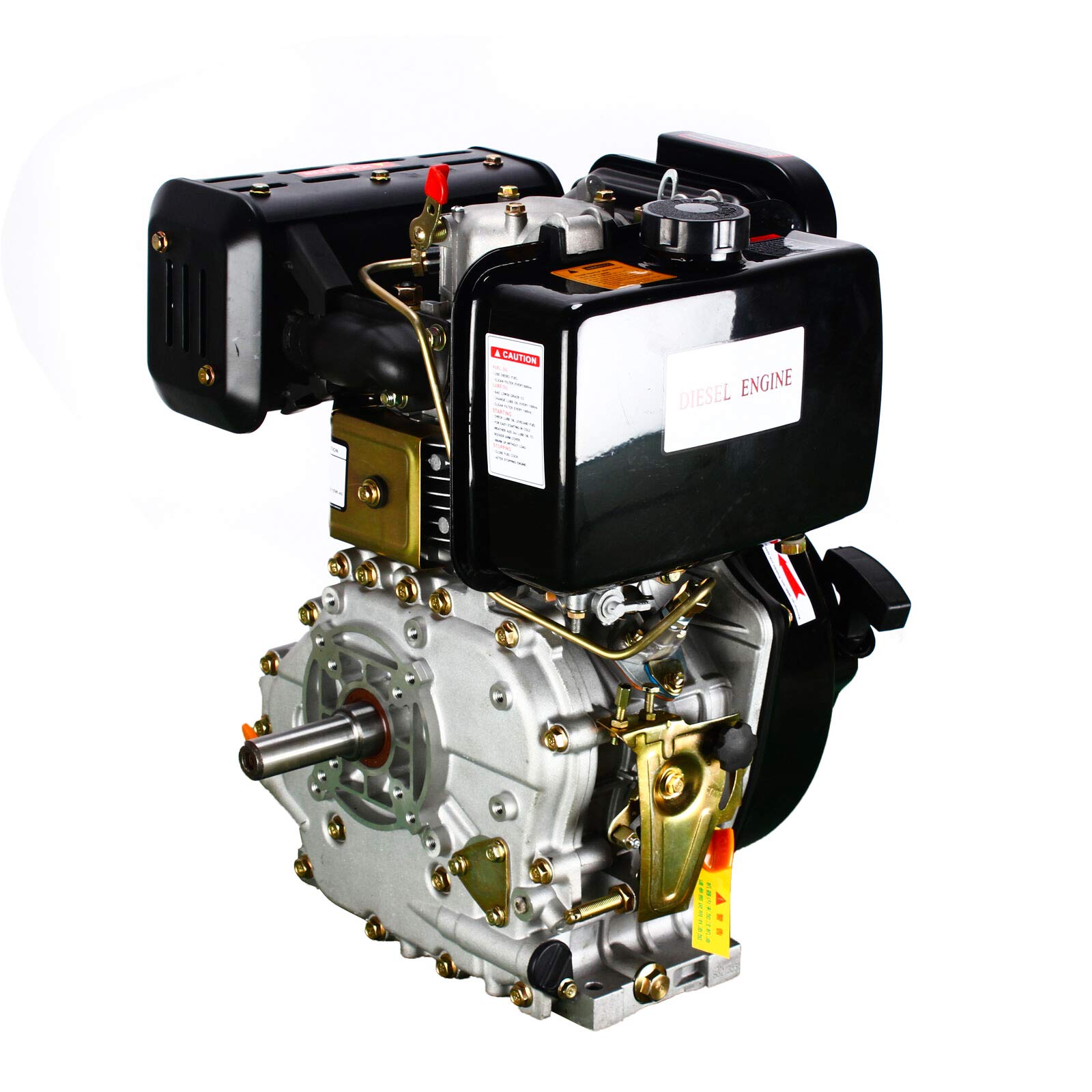 Buy TBVECHI Diesel Engine, 4 Stroke 10HP Diesel Motor Engine Heavy Duty Single Cylinder Air