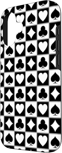 Miniatura 2 de Playing Card Suit, Hearts, Spades, Diamonds, Clubs, Poker Case for iPhone 16