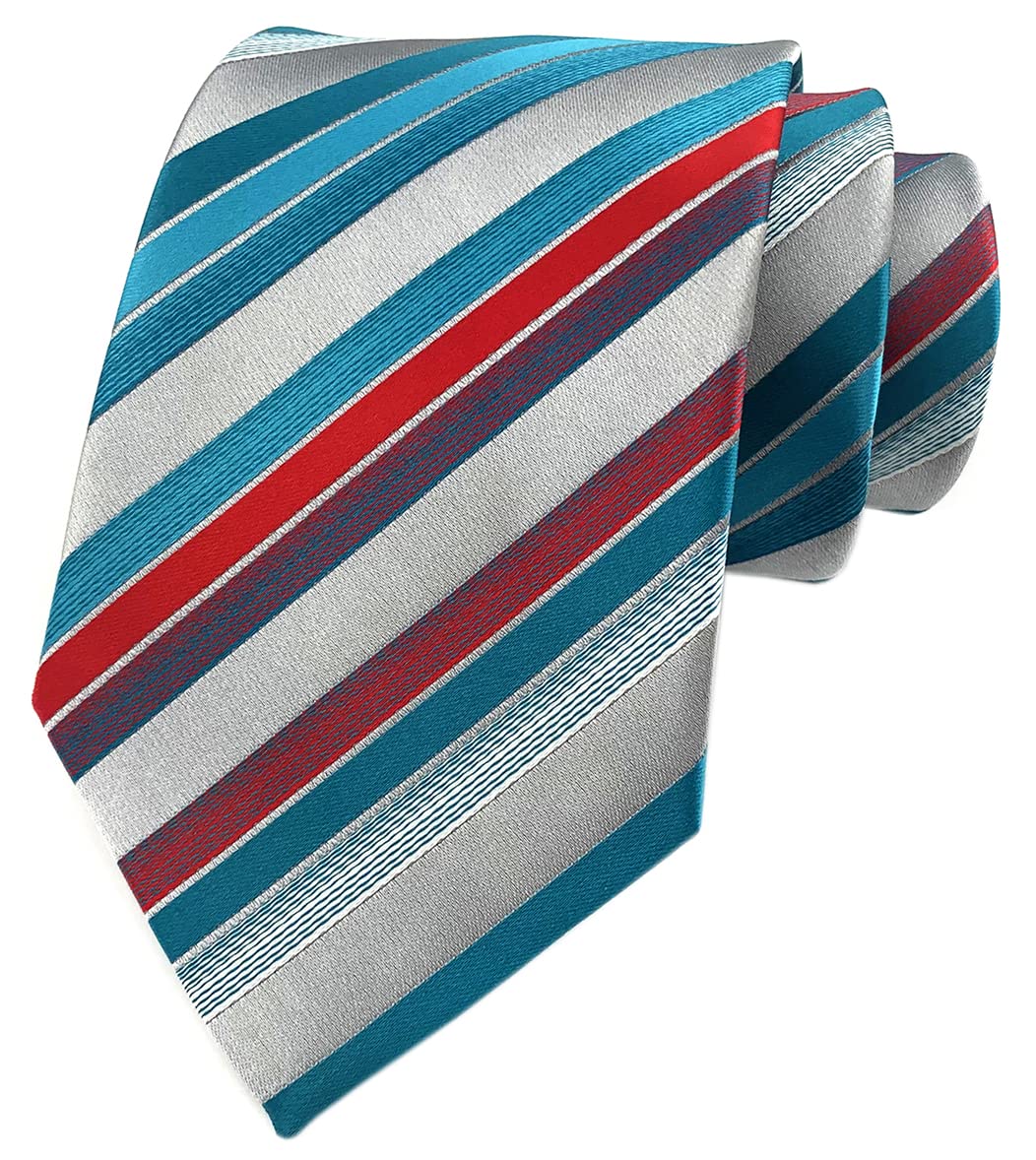 SecdtieMens Big Boys Novelty Fun Merry Christmas Tie Patterned Fancy Necktie by Secdtie